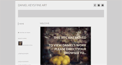 Desktop Screenshot of danielkeysfineart.com